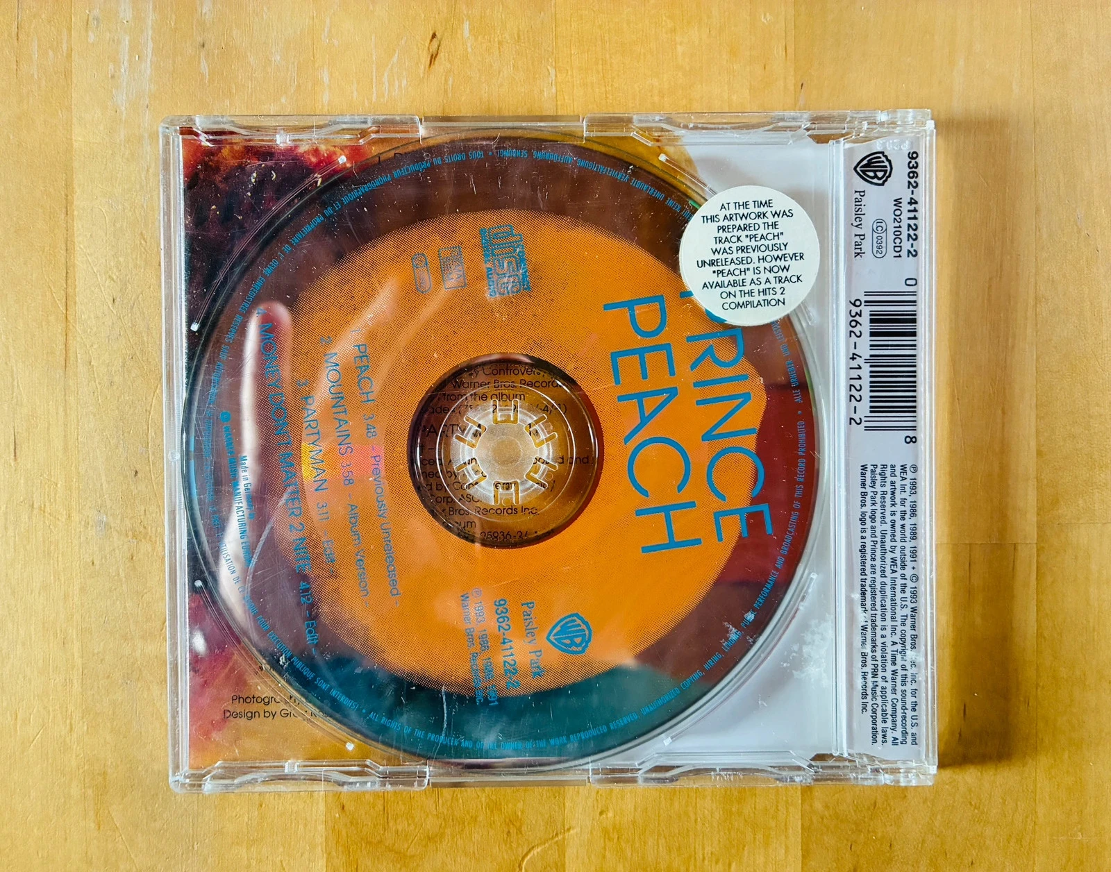 CD maxi single Prince Peach. – photo 3